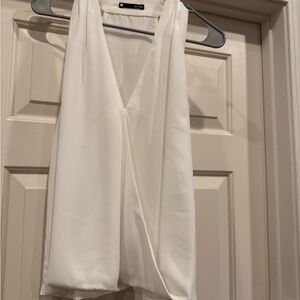 Elegant White Women's Tank Top